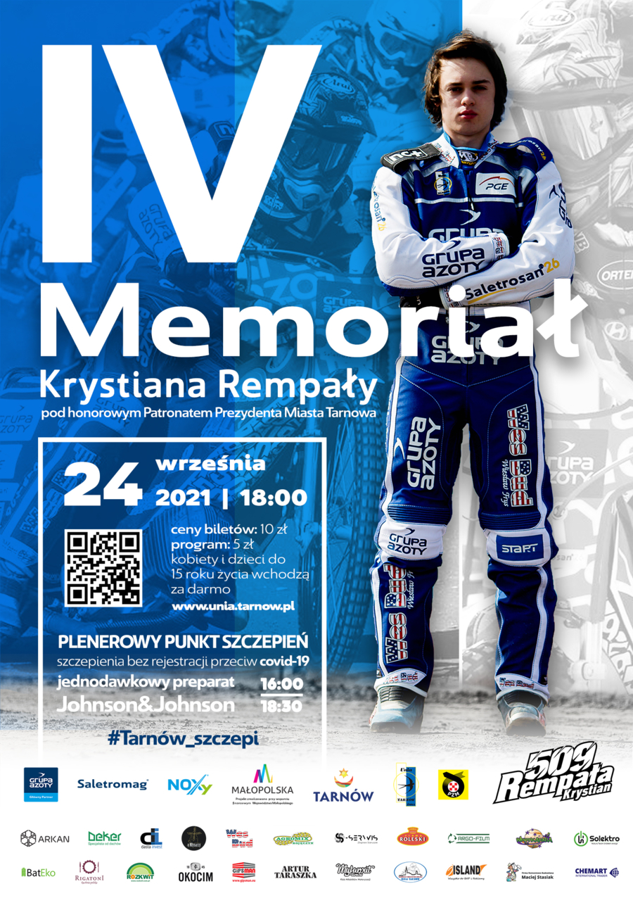 Plakat Memoriału Krystiana Rempały