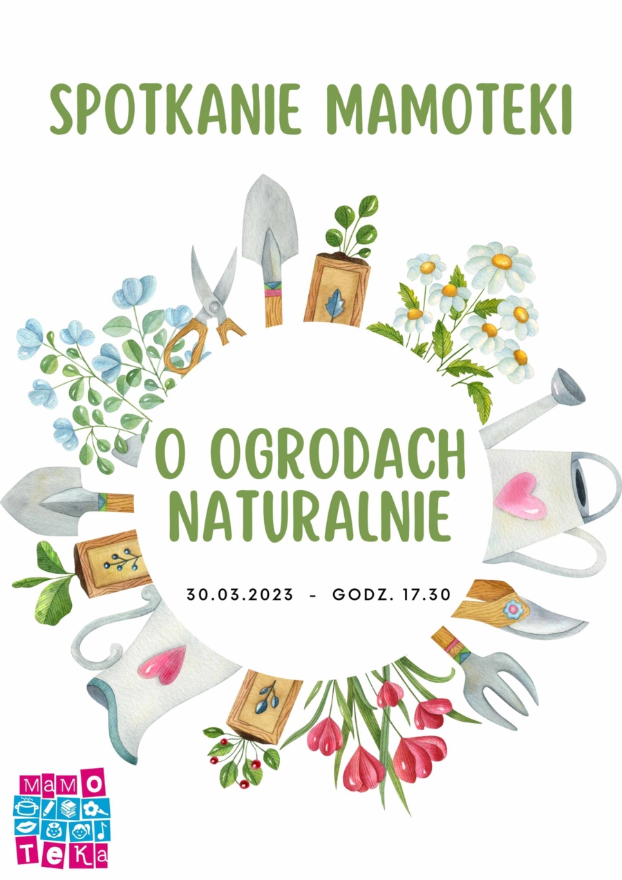 Plakat spotkania Mamoteki