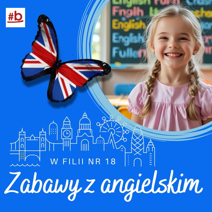 Plakat "Zabaw z angielskim"