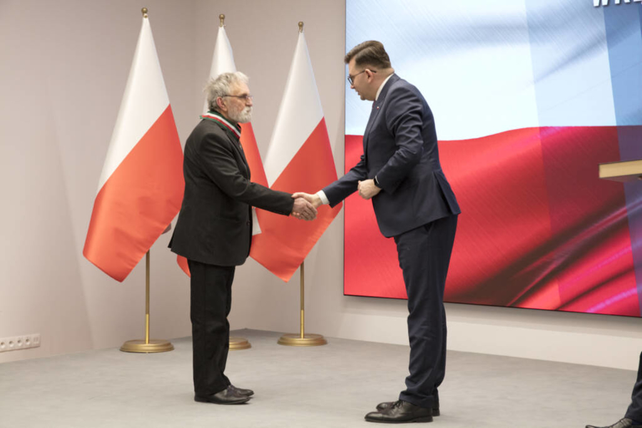 Adam Bartosz (z lewej)