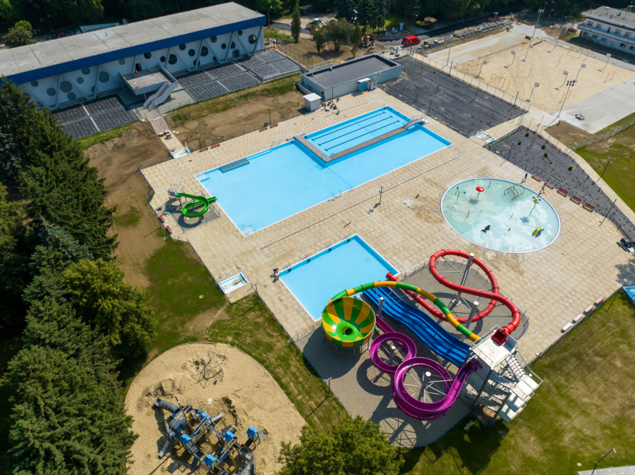 Letni Park Wodny w Tarnowie-Mościcach