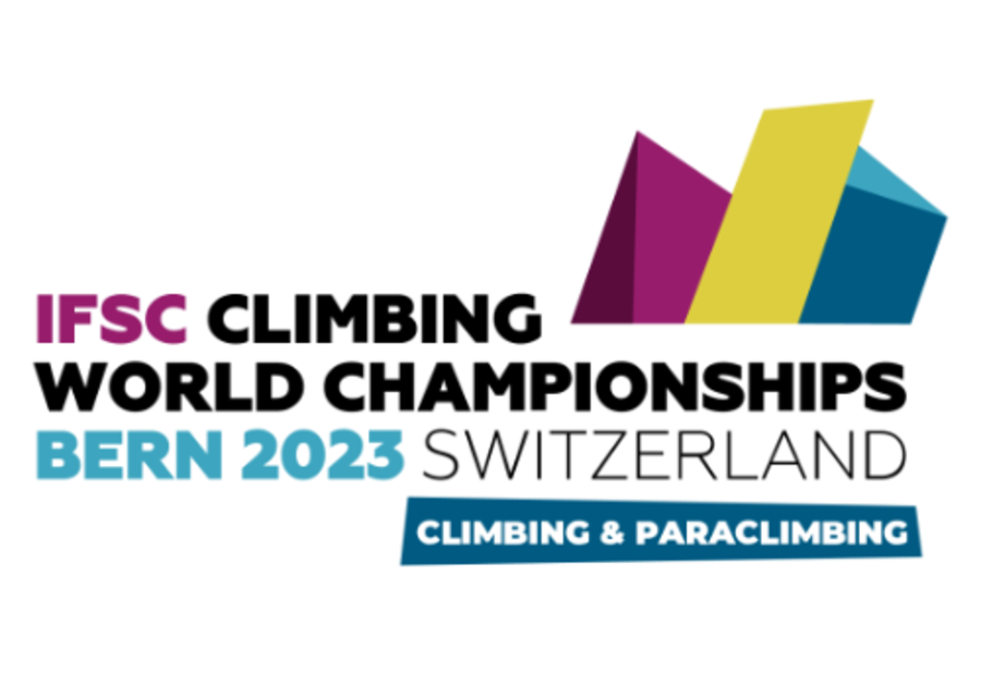 Logo Mistrzostw Świata we wspinaczce sportowej