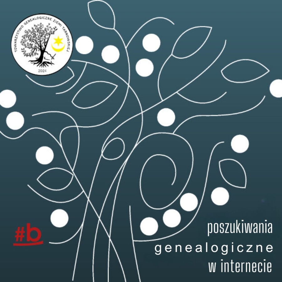 Plakat wykładu genealogicznego