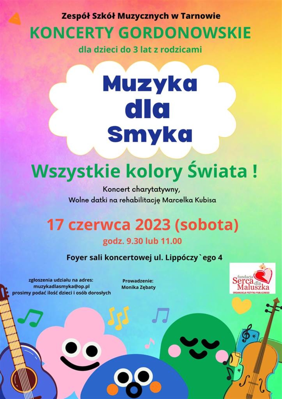 Plakat koncertów gordonowskich