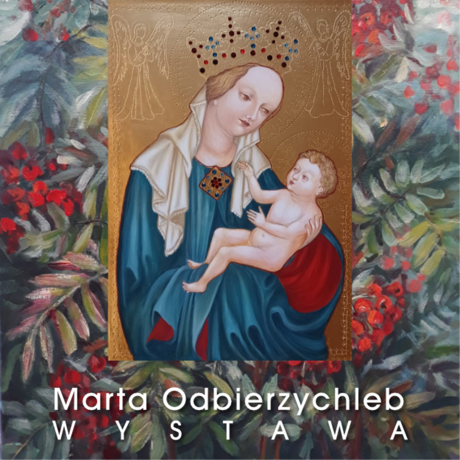 Plakat wystawy Marty Odbierzychleb