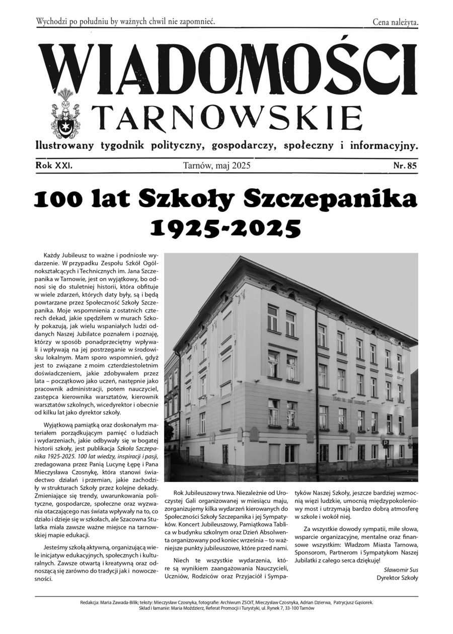 wiadomości tarnowskie