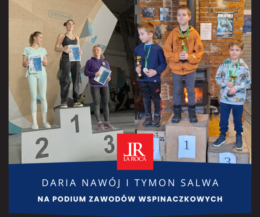 Tarnowianie na podium zawodów boulderingowych