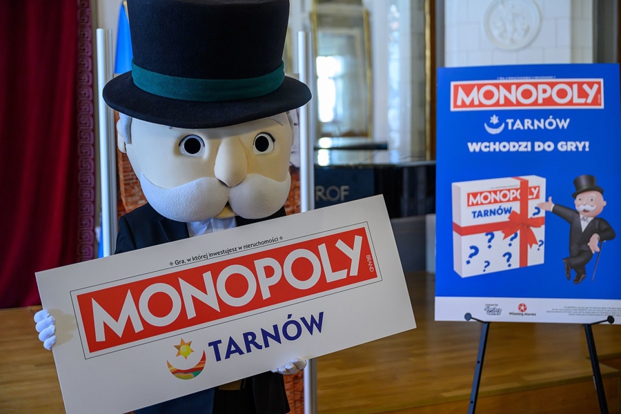 Tarnów na planszy Monopoly