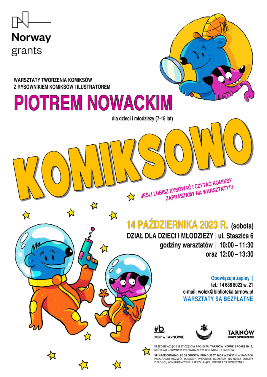 Warsztaty tworzenia komiksów „Komiksowo”