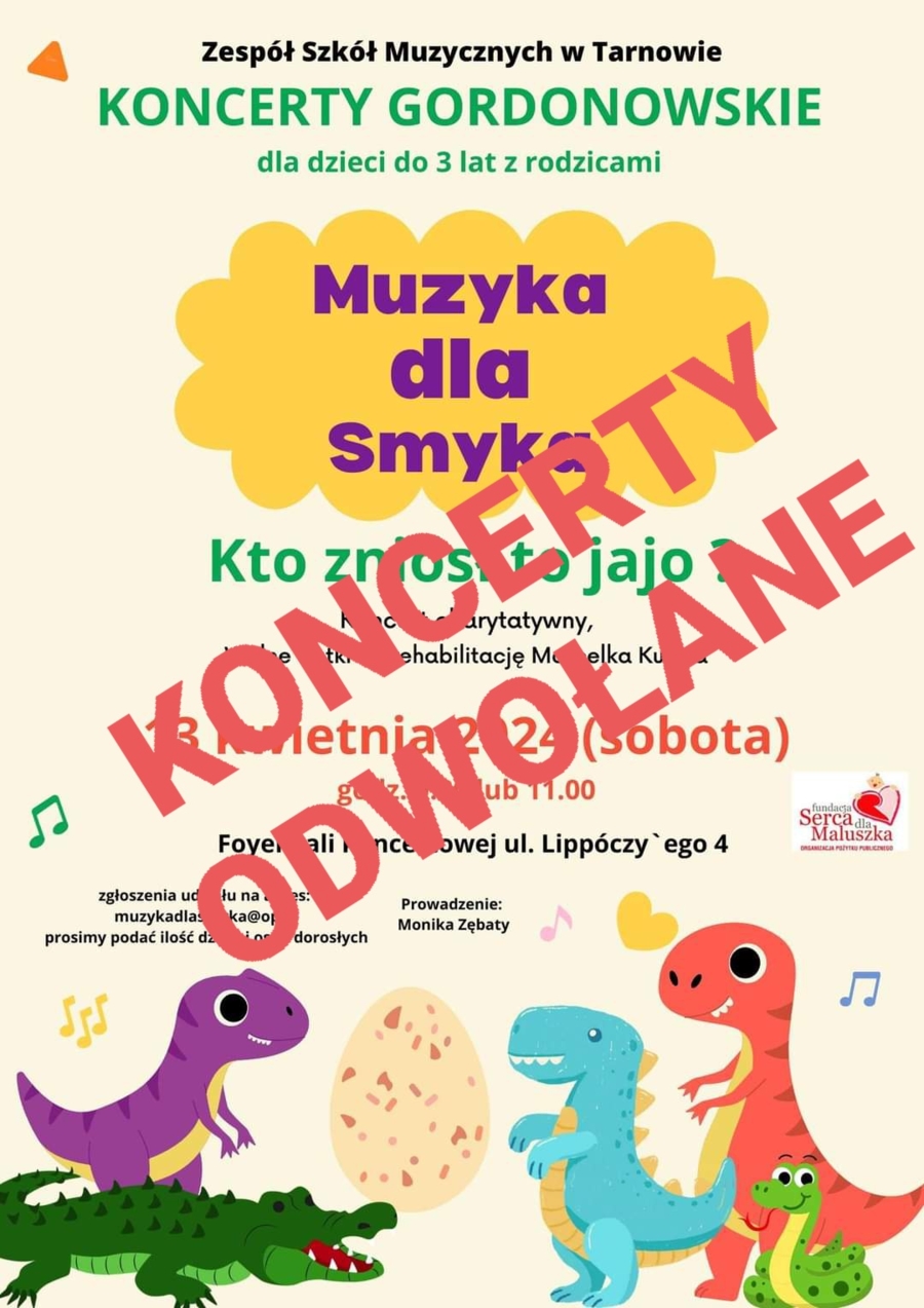 Odwołane koncerty gordonowskie
