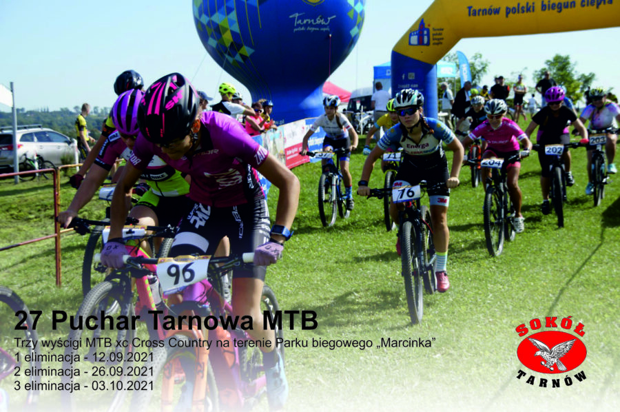 Baner 27. edycji Pucharu Tarnowa w kolarstwie górskim
