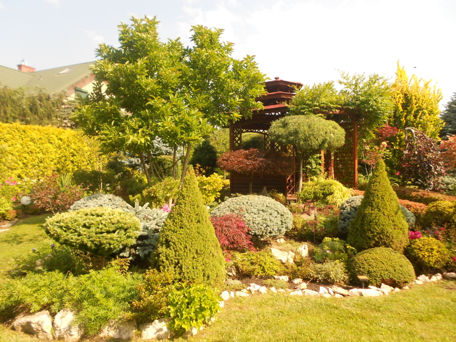 Na zdjęciu jeden ze zwycięskich ogrodów z poprzednich lat