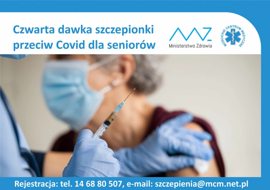 Czwarta dawka szczepionki dla seniorów