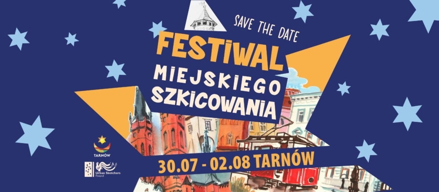 grafika festiwal miejskiego szkicowania