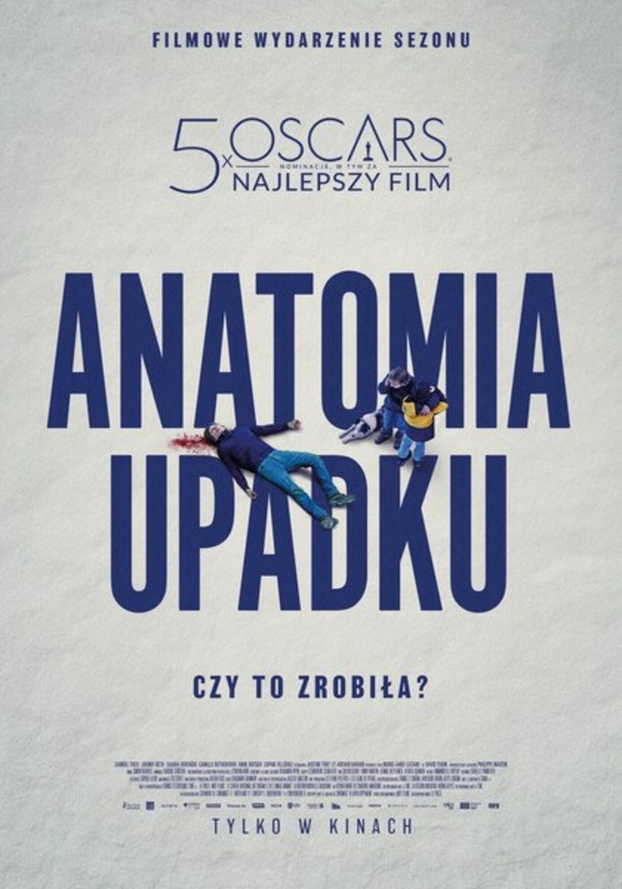 Plakat filmu "Anatomia upadku"