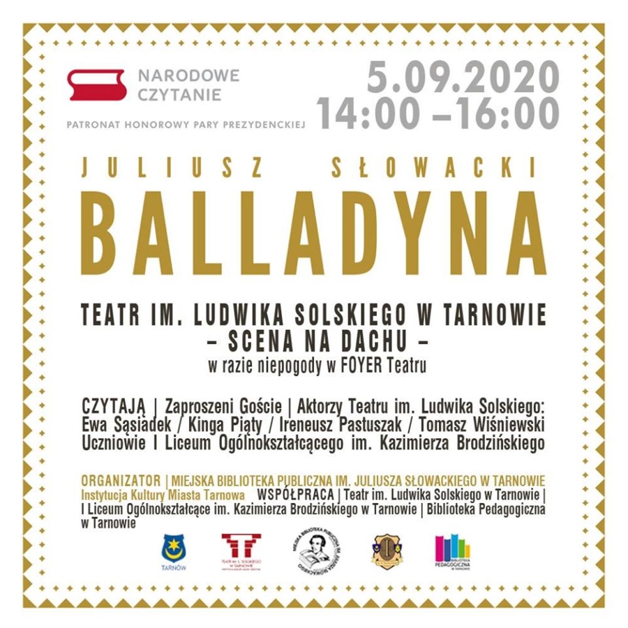 Plakat Narodowego Czytania