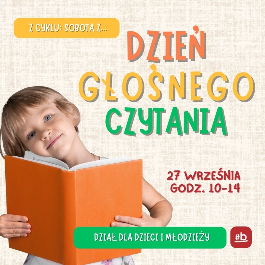 Plakat "Dnia Głośnego Czytania"