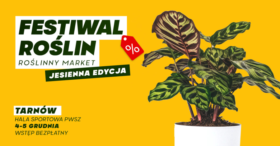 festiwal roślin plakat
