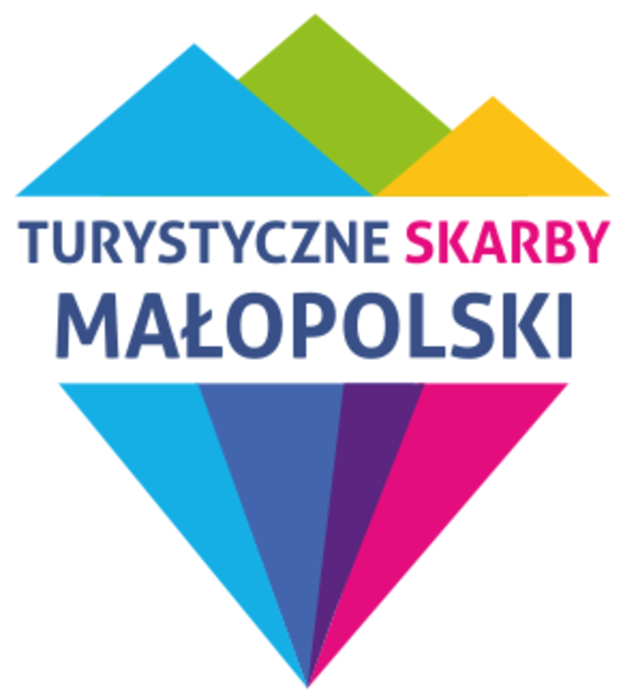Logo konkursu "Turystyczne skarby Małopolski"