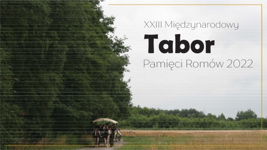 Plakat XXIII Międzynarodowego Taboru Pamięci Romów