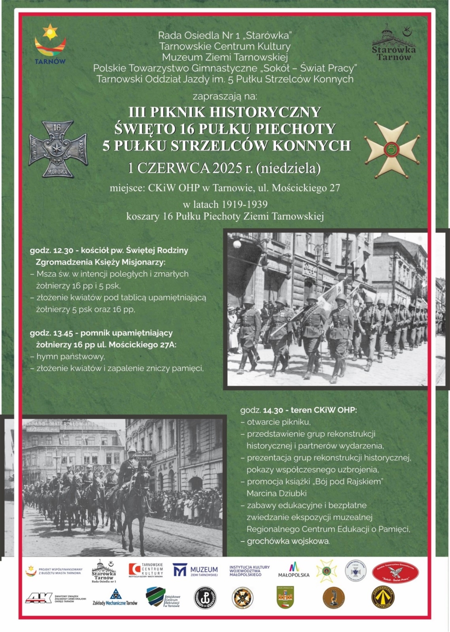 Plakat III Pikniku Historycznego