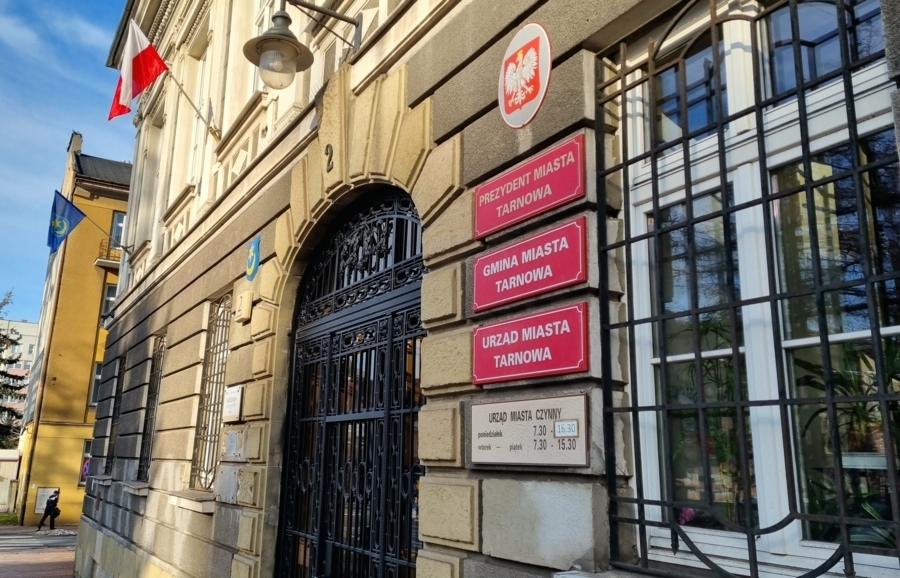 Urząd Miasta Tarnowa przy ul. Mickiewicza