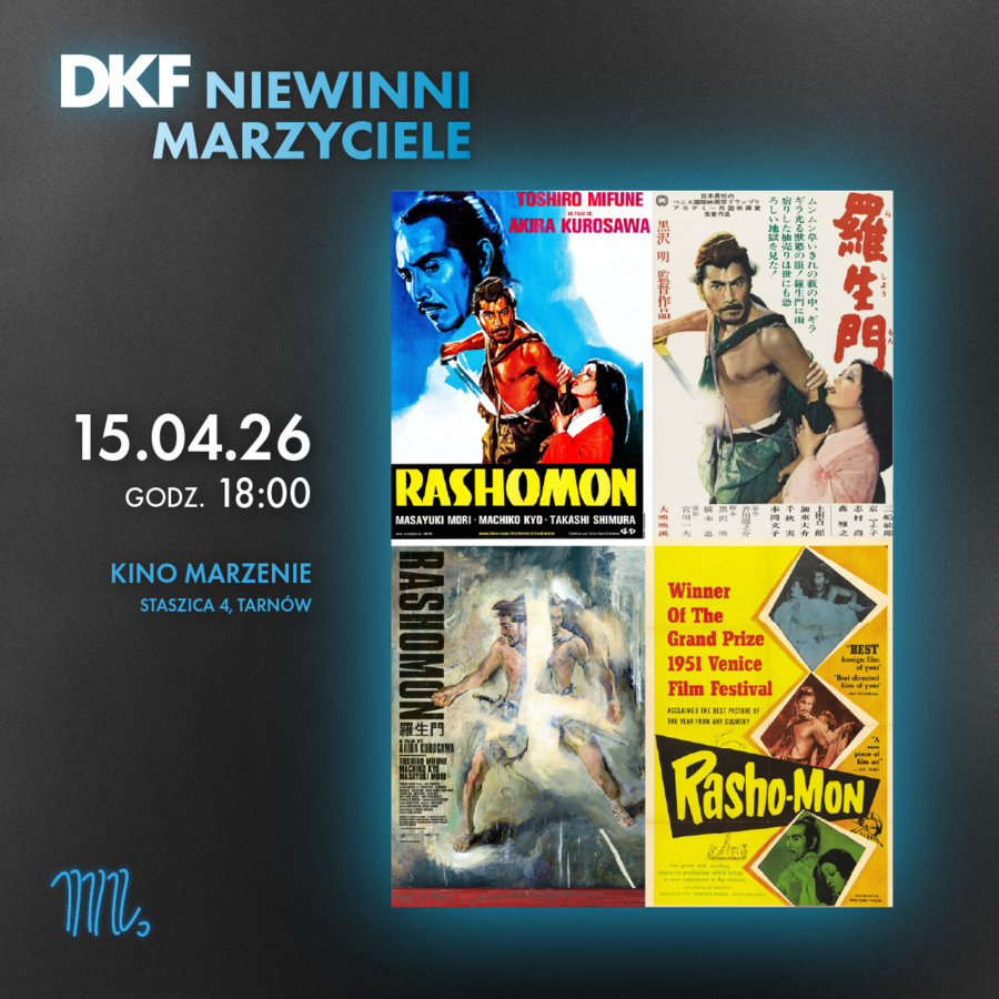 Plakat Dyskusyjnego Klubu Filmowego