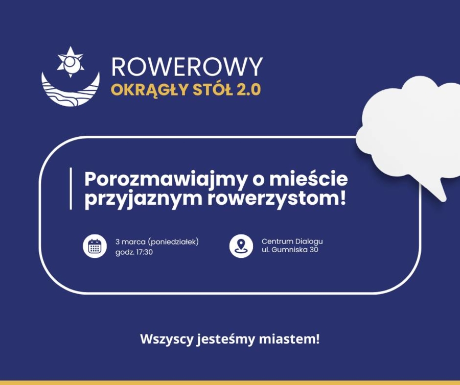 rowerowy okrągły stół