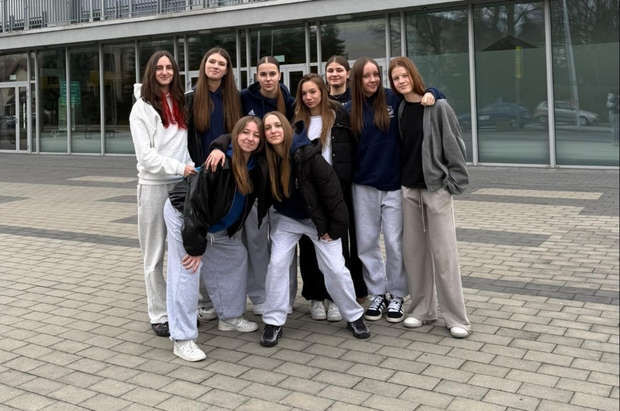 Koszykarki - juniorki MKS Pałac Młodzieży Tarnów