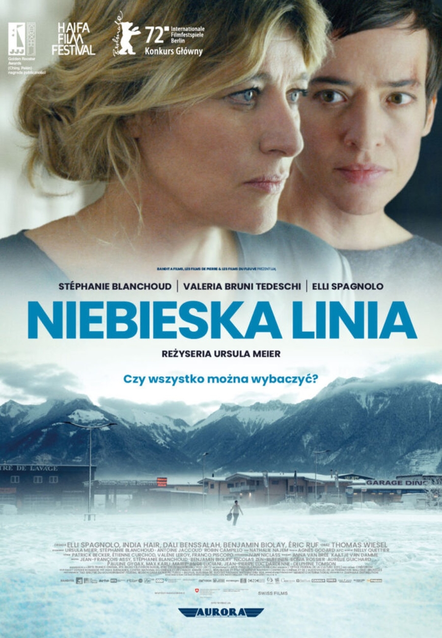 Plakat filmu "Niebieska linia"