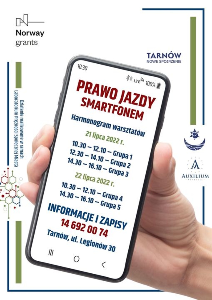 Baner akcji "Prawo jazdy smartfonem"