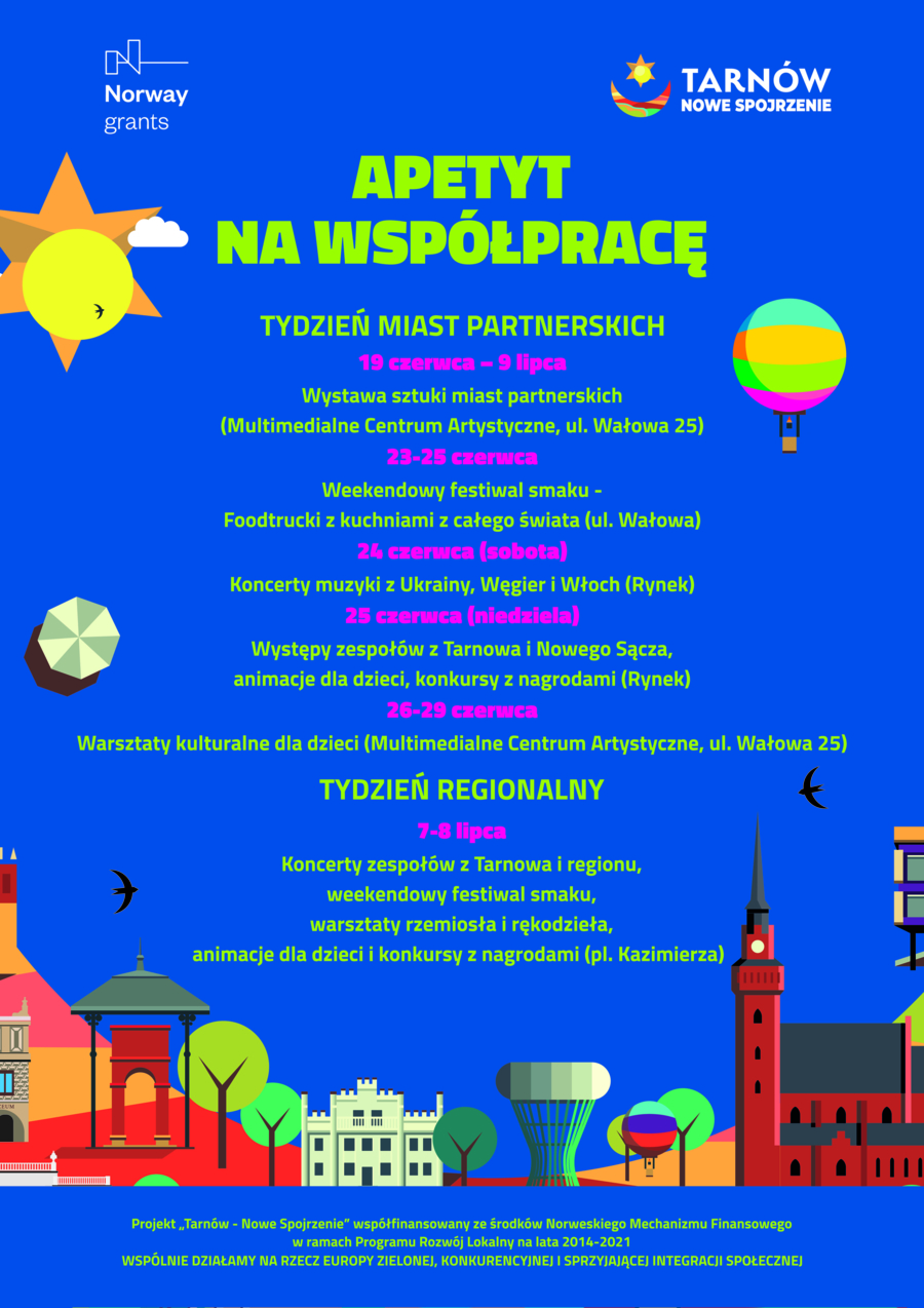 Plakat "Apetytu na współpracę"