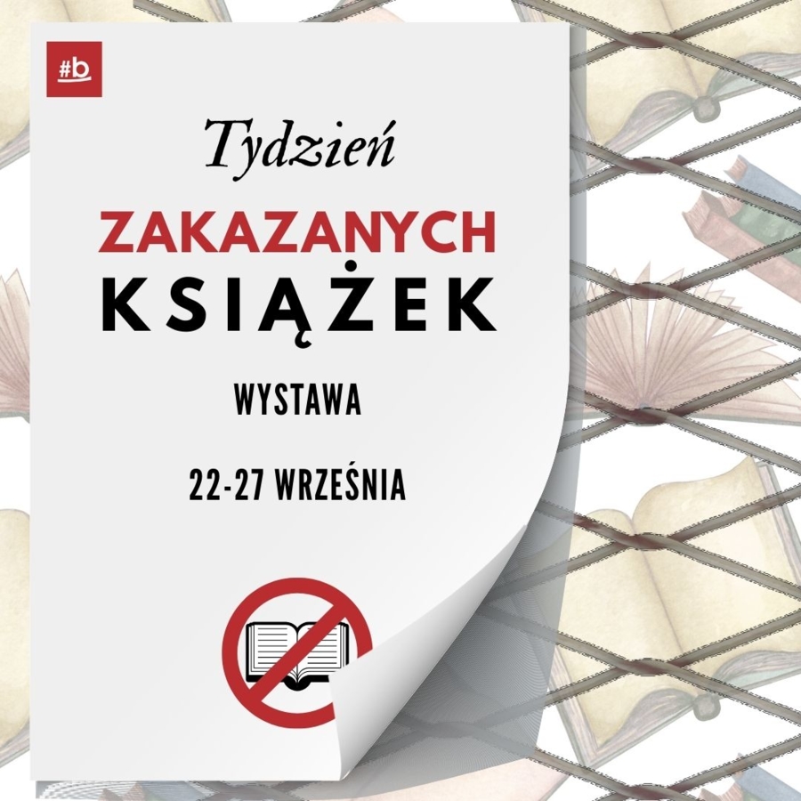 Plakat Tygodnia Książek Zakazanych