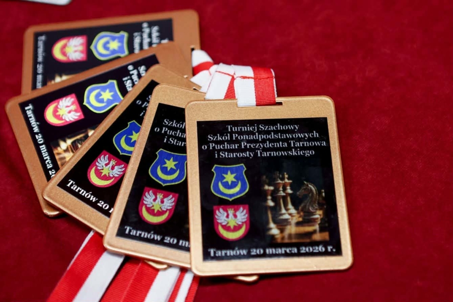 Medale turnieju szachowego