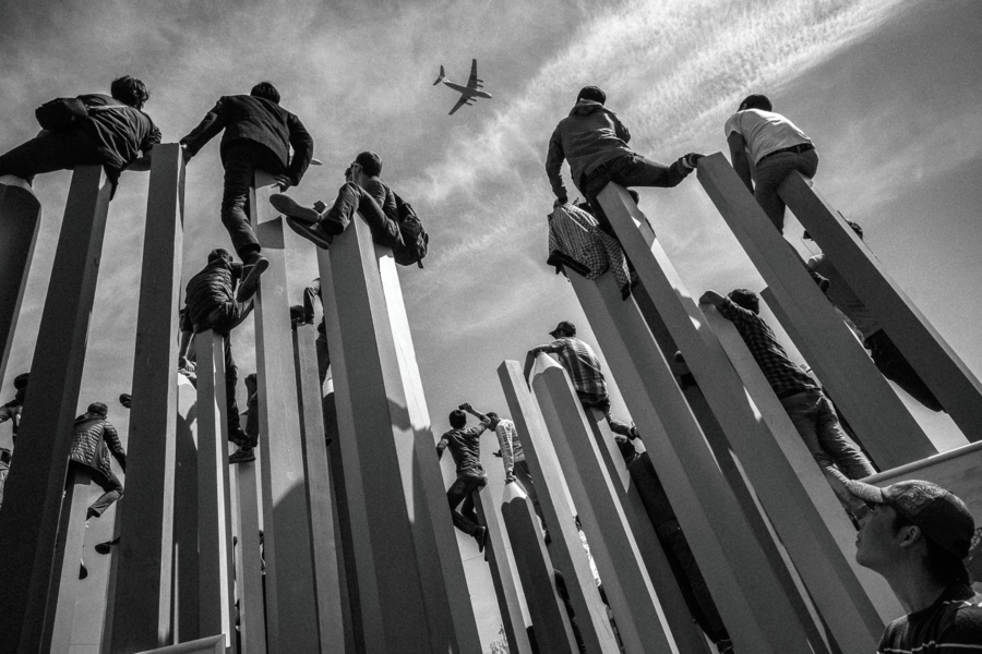 Zdjęcie Mariusza Foreckiego z książki "Kurz"