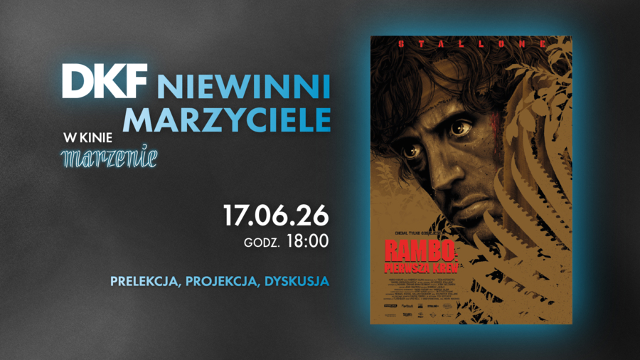 Plakat DKF "Niewinni marzyciele"