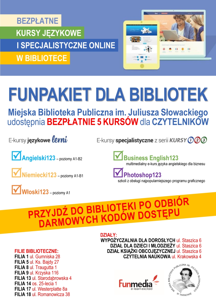 Biblioteczny funpakiet  