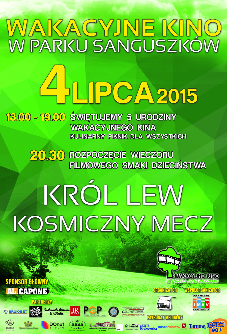 Wakacyjne kino po raz piąty