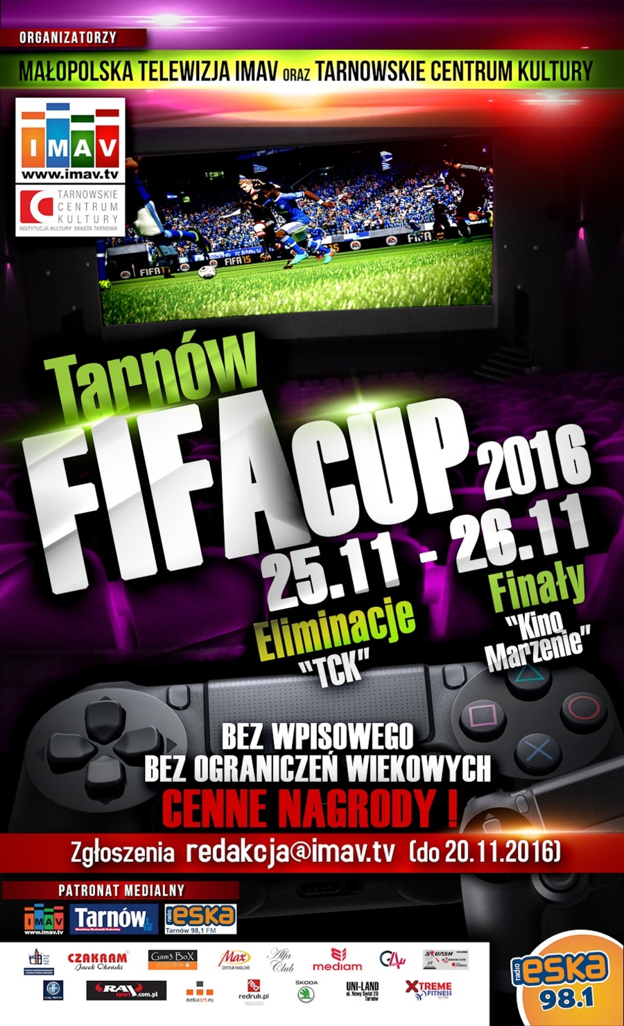 Weź udział w FIFA Cup 2016!