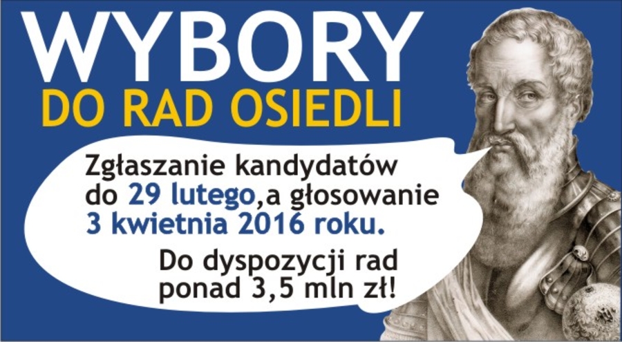 Wybory do rad osiedli: zgłoś kandydata!